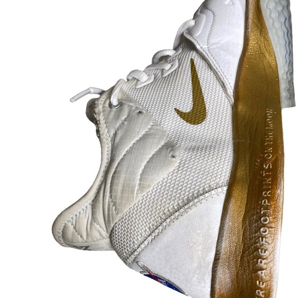 Nike PG 3 Paul George x NASA Apollo Missions 2019 White Gold - Size 11 - Picture 10 of 15